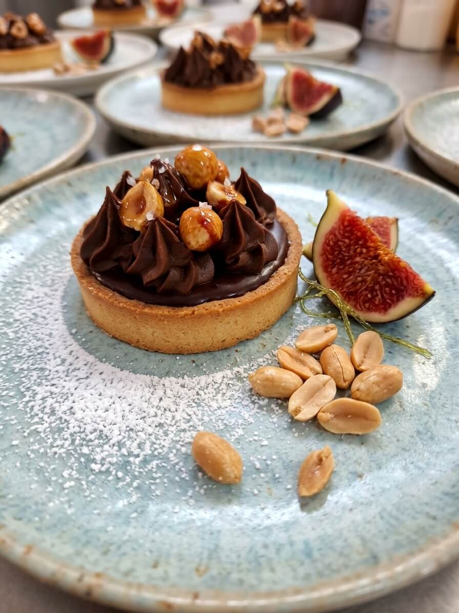 Tartelette gourmande façon Snickers